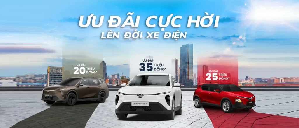 Khuyến mãi giảm giá VinFast